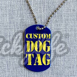 Custom Military Dog Tag Set Special : The Best Long Island Event Calendar