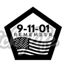 9-11 Remember Pentagon Stickers - Stickylife.com | Customize It
