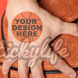 Basketball Temporary Tattoos - Design your own