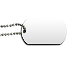 Liberty & Justice Dog Tag Back 