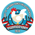 National Dance Like a Chicken Day Decal