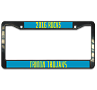 Triton Plastic License Plate Frame