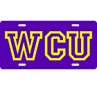 WCU License Plate 