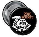 Seniors Pin Backed Button