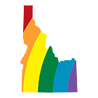 Idaho LGBT Rainbow Decal