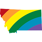 Montana LGBT Rainbow Decal