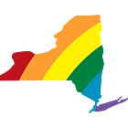 New York LGBT Rainbow Decal