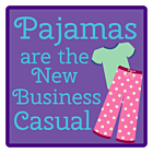 Pajamas Are the New Business Casual Car Magnets