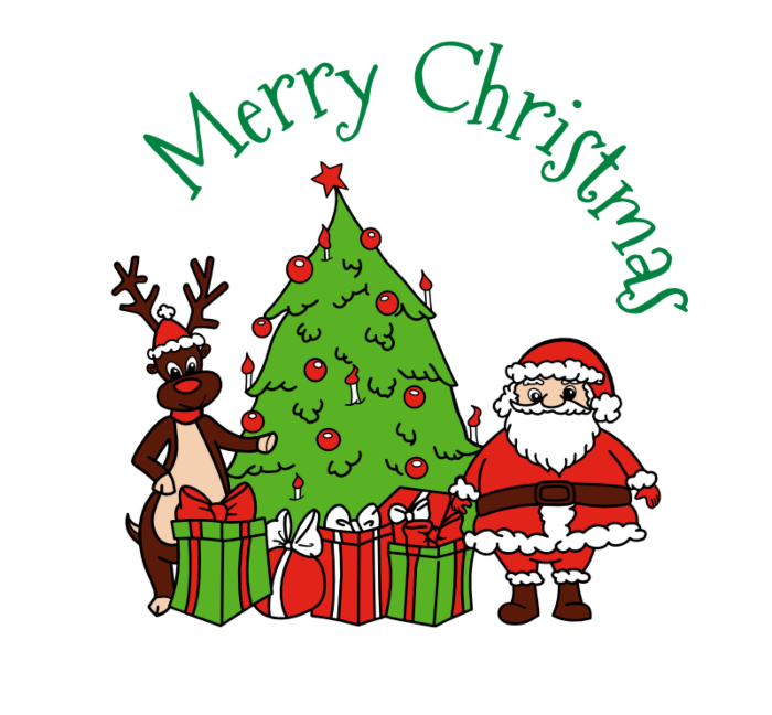 Merry Christmas - Decal - Customizable Design