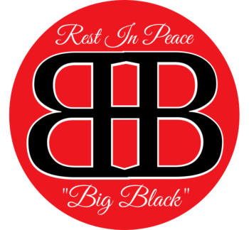 Rest In Peace Big Black Circle Decal