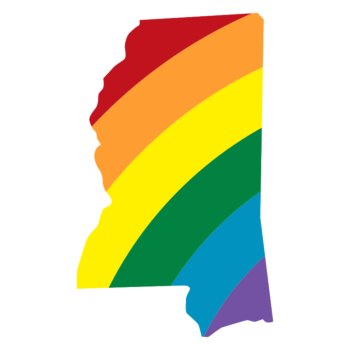 Mississippi LGBT Rainbow Decal