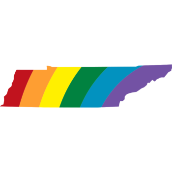 Tennessee LGBT Rainbow Decal